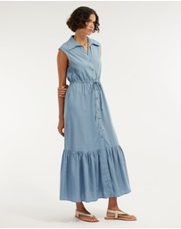 Amelius - Kate Buttoned Maxi Dress