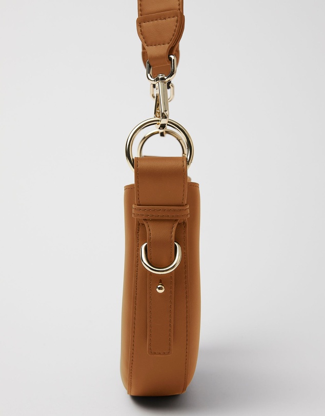 Mon Purse - Smooth Leather Saddle Bag