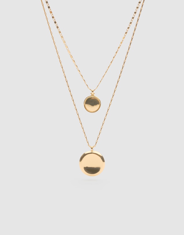 Seed Heritage - Sculptural Pendant Layered Necklace