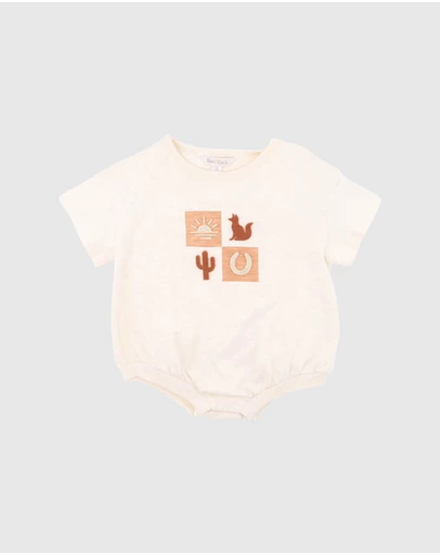Fox & Finch - Phoenix Organic Tufted Bodysuit - Babies