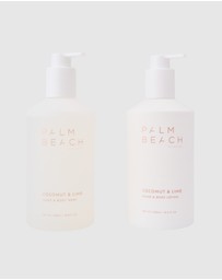 Palm Beach Collection - Coconut & Lime Hand & Body Wash + Lotion Set