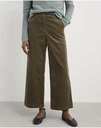Seasalt - Seasalt Cornwall Green Asphodel Trousers