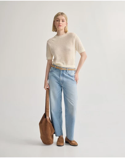 Oxford - Luna Cotton Knit Top