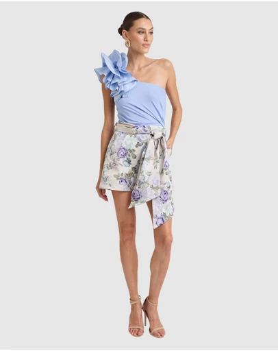 Honey and Beau - Fluerina High Waist Short