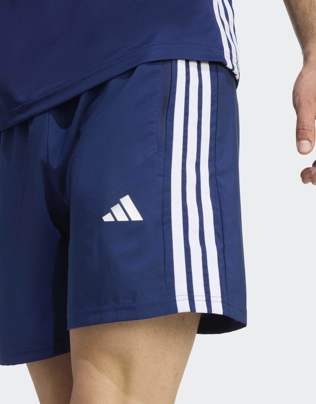 adidas Performance - WORKOUT ESSENTIALS BASE 3 STRIPES WOVEN SHORT Mens