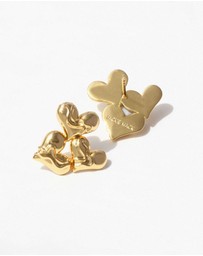 Jackie Mack - Velvet Heart Studs