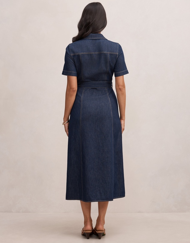 Forever New - Millie Denim Midi Shirt Dress