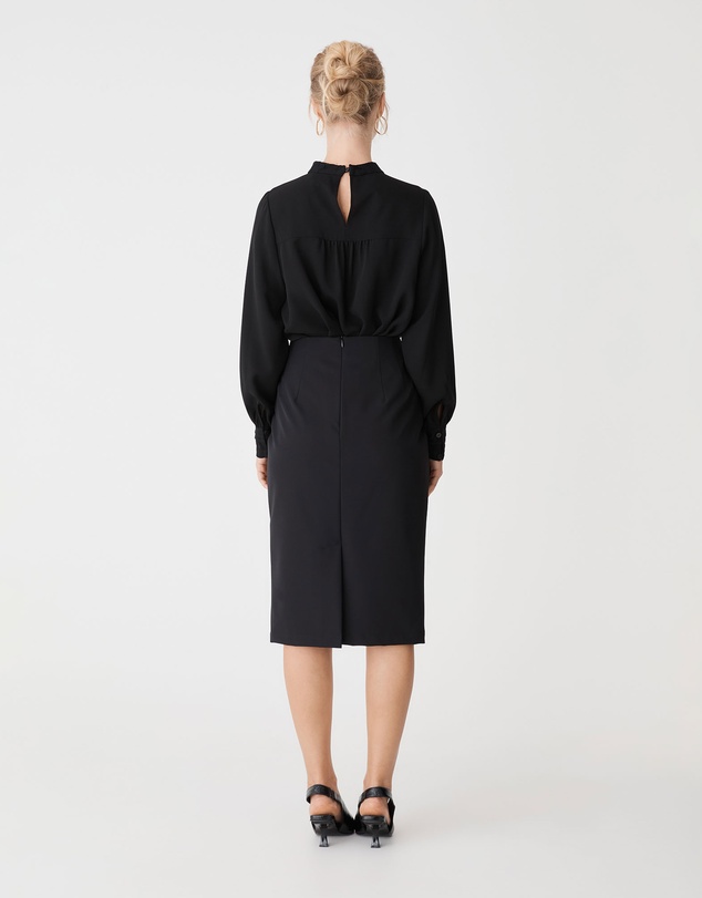 Forcast - Fiora Lace Yoke Blouse