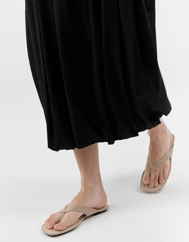 St. Agni - Suede Opanka Slides