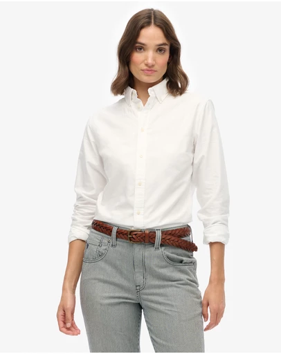 Superdry - Slim Oxford Long Sleeve Shirt
