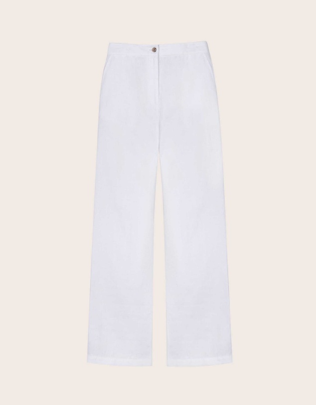 IDA+S - Winslie White Linen Pants
