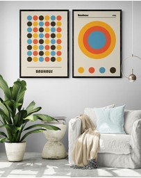 Inka Arthouse - Bauhaus Set of 2 Art Prints