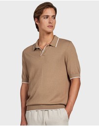 Academy Brand - Larry Tipped Polo