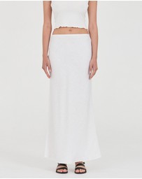FRIEND of AUDREY - Carlton Linen Bias Skirt