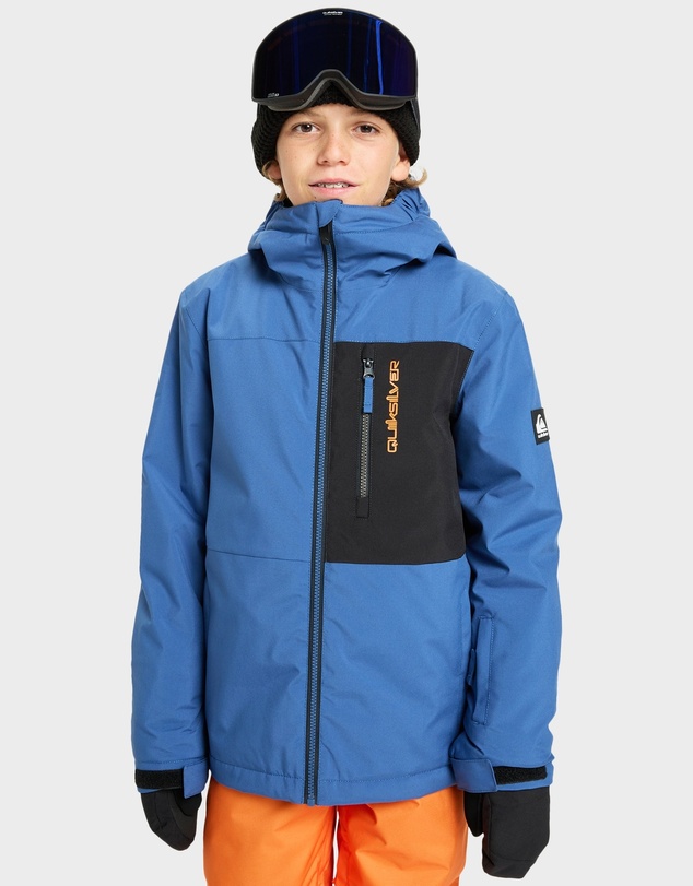 Quiksilver - Boys 8 to 16 Side Hit Solid Insulated Jacket