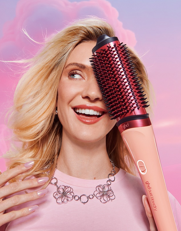 ghd - NEW duet blowdry 2-in1 Blowdry Brush in Sun-Kissed Peach