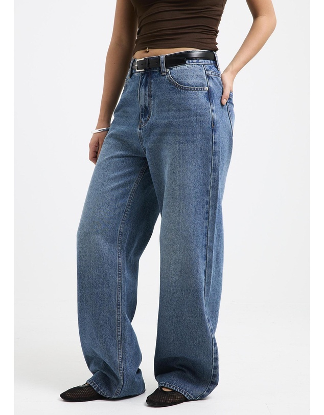 Subtitled - Alexa Mid Rise Relaxed Denim Jeans