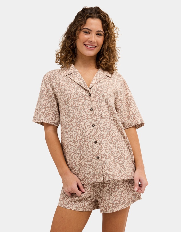 Quiksilver - Womens Serene Short Sleeve Shirt