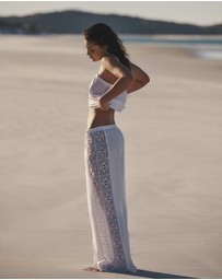 Sea Level Australia - Shore Linen Panelled Beach Pant