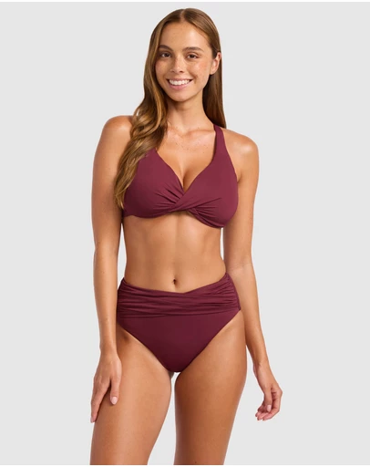 Seafolly - Seafolly Collective Wrap Front F Cup Bikini Top