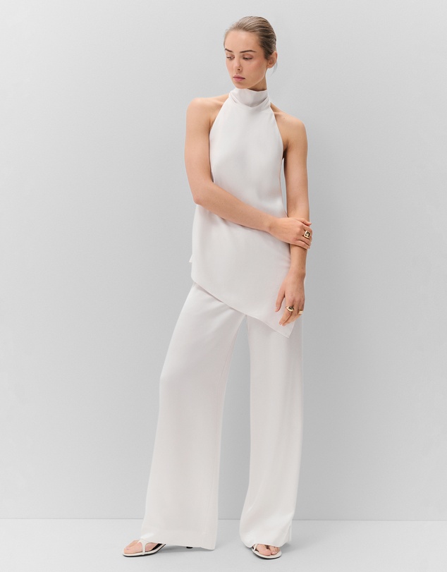 UNISON - Satin Wide Leg Pant