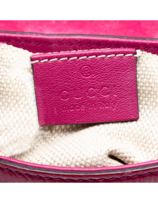 Pre-Loved by Azura Reborn - Pre-Loved Small Patent Soho Chain Flap Crossbody