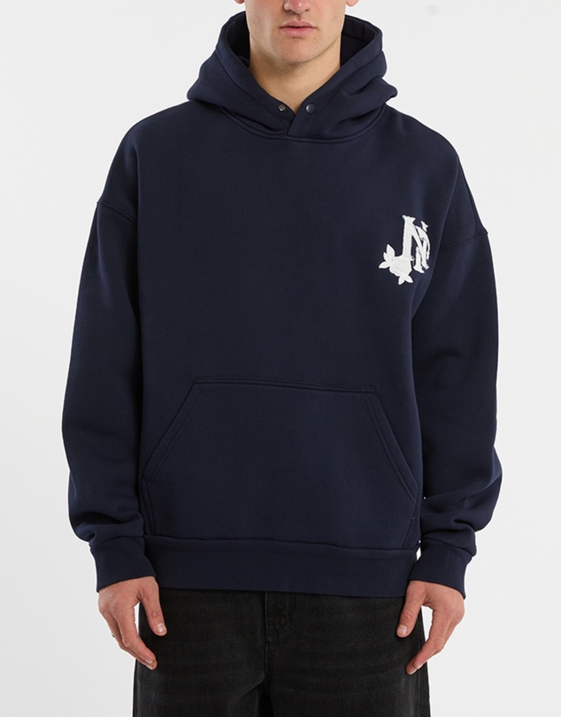Nena & Pasadena - Fray Motion Box Fit Hoodie
