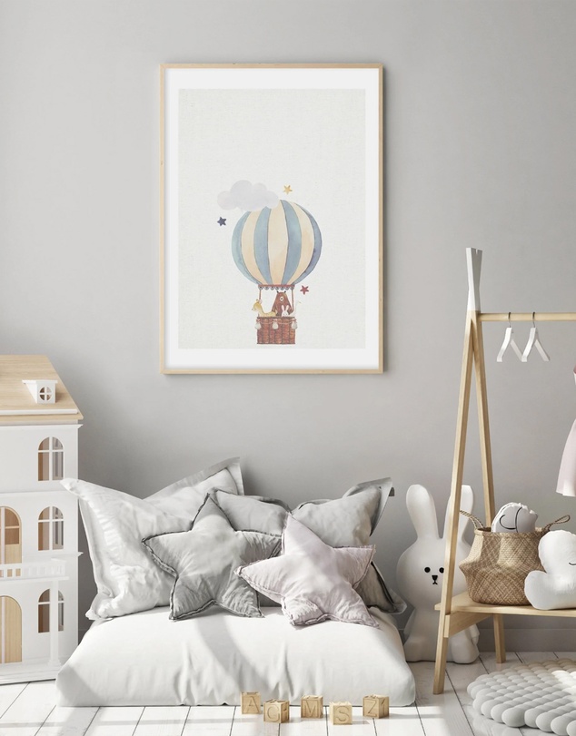 Olive et Oriel - Sky Friends On Linen II