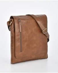 Cobb & Co - Richmond RFID Leather Satchel