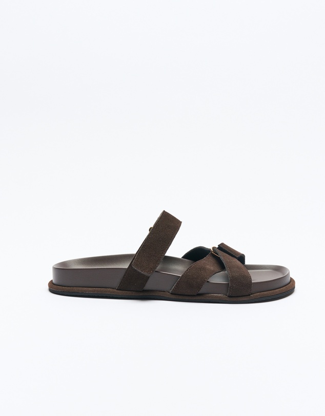 Walnut Melbourne - Pierce Leather Slide