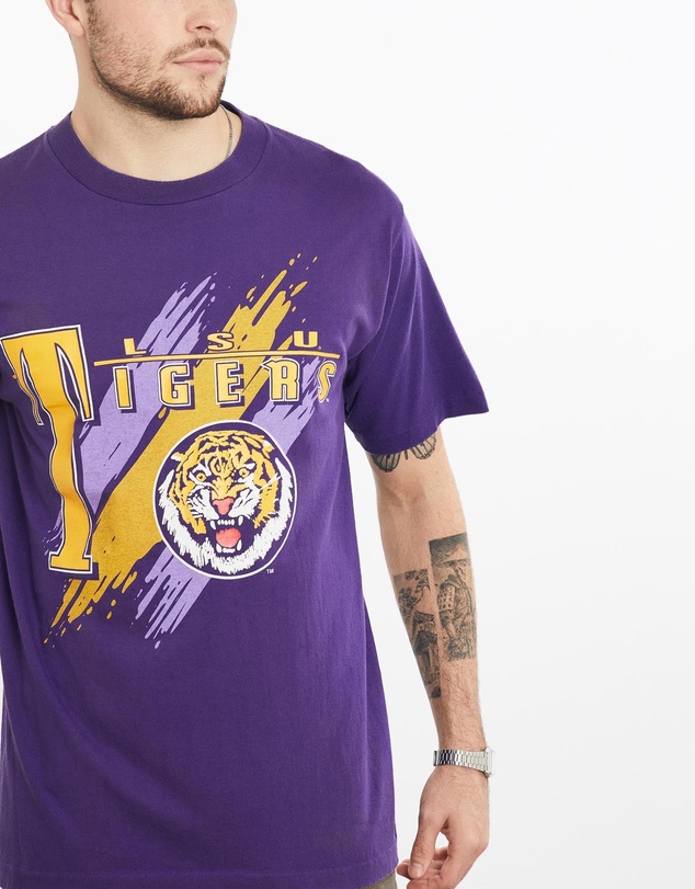 Vintage by The Real Deal - Pre Loved - Vintage 90s NCAA LSU Tigers Tee