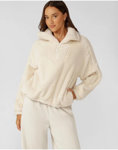 Lorna Jane - Everyday Teddy Quarter-Zip Sweat