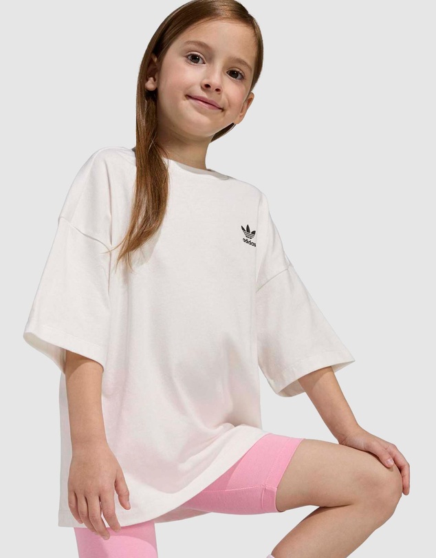 adidas Originals - Cycling Shorts and Tee Set - Kids-Teens
