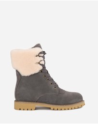 Ozwear Connection Uggs - Ugg Liliana Shearling Zip Boots