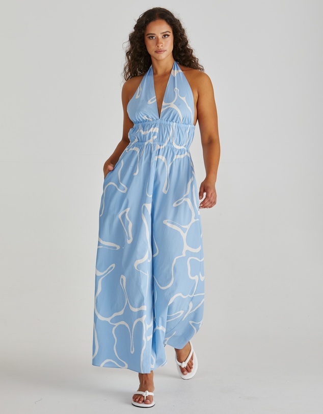 Sass - Tilda Backless Plunge Dress