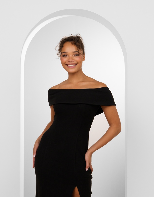 Pilgrim - Val Off Shoulder Gown