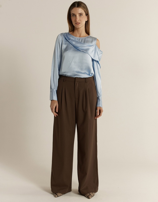 Fate + Becker - Roan Pleat Front Pant