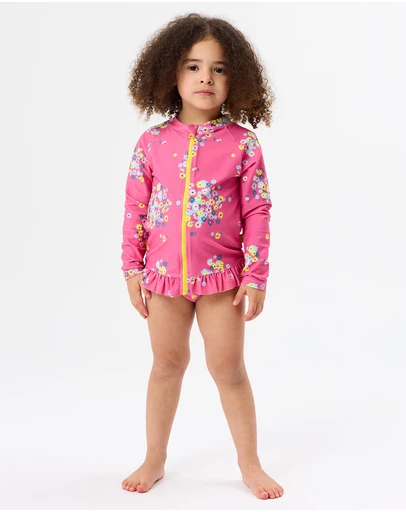 Goldie + Ace - Floral Rash Jacket - Babies-Kids