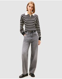 Tommy Hilfiger - Cable Knit Polo Jumper