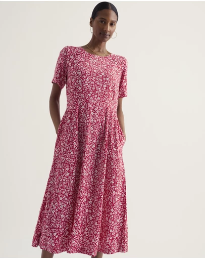 Seasalt - Tilly Short Sleeve Midi Dress