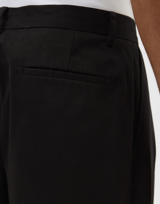 AERE - Pleated Cotton Tailored Shorts