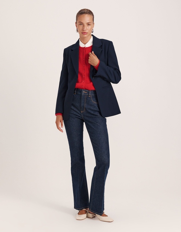 SABA - Celeste Wool Contoured Blazer