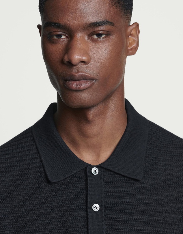 COS - Guy Cotton Stitch Polo