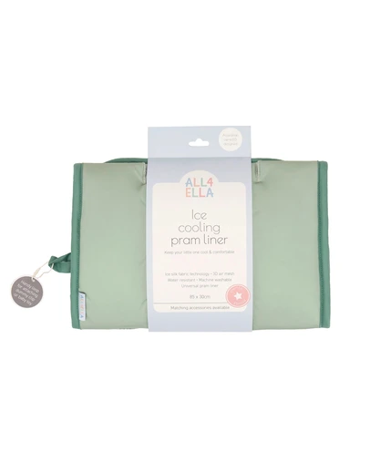 All 4 Ella - Ice Cooling Pram Liner Sage