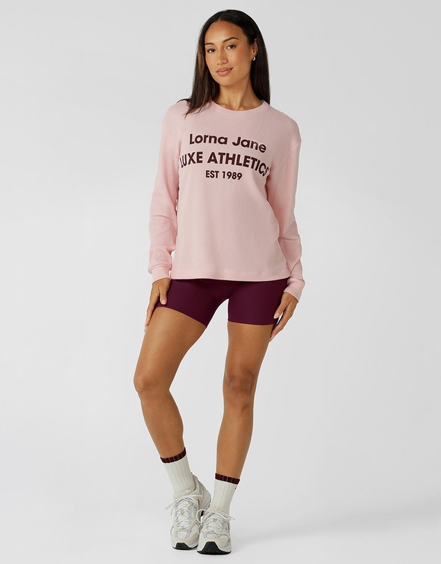 Lorna Jane - All Star Luxe Rib 12cm Bike Shorts