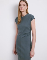 M.N.G - Midi-Dress With Draped Detail