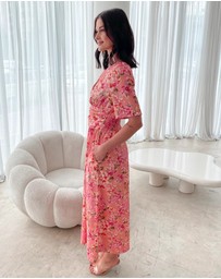 Esther & Co - Tivona Dress - Peach Blossom