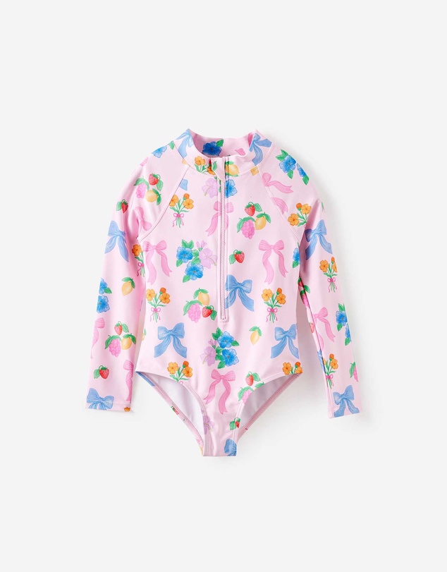 Cotton On Kids - Long Sleeve One Piece Swimsuit