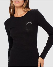 The Upside - Rib Chrissy Long Sleeve Top