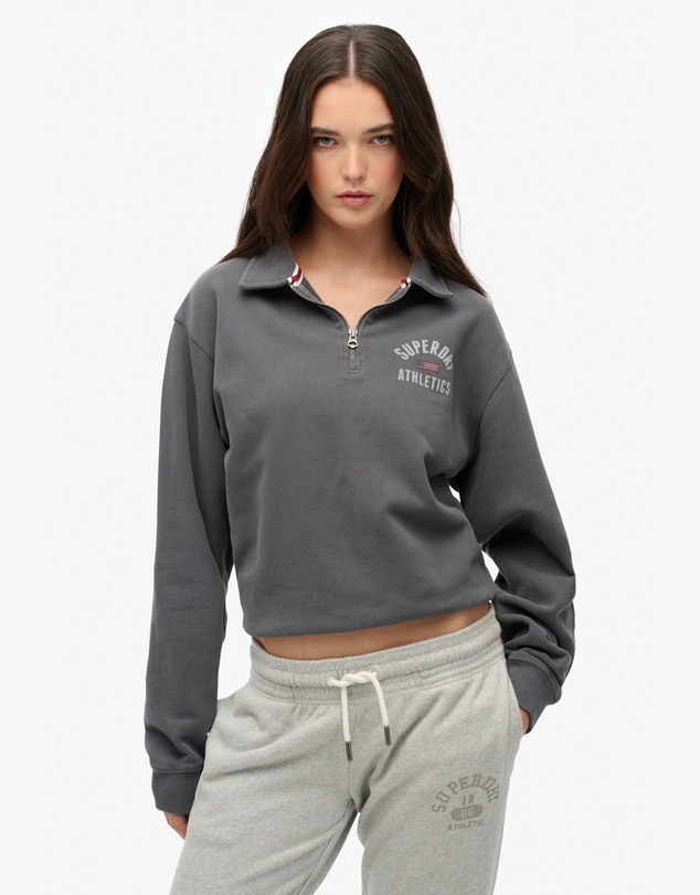 Superdry - Athletic Collared Half Zip